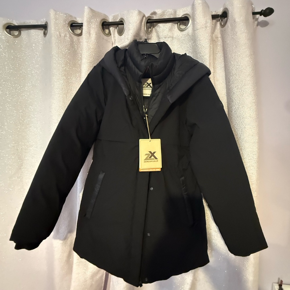 ZeroXposur Women's Black Puffer Jacket